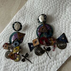 Clip on Dangly Earrings